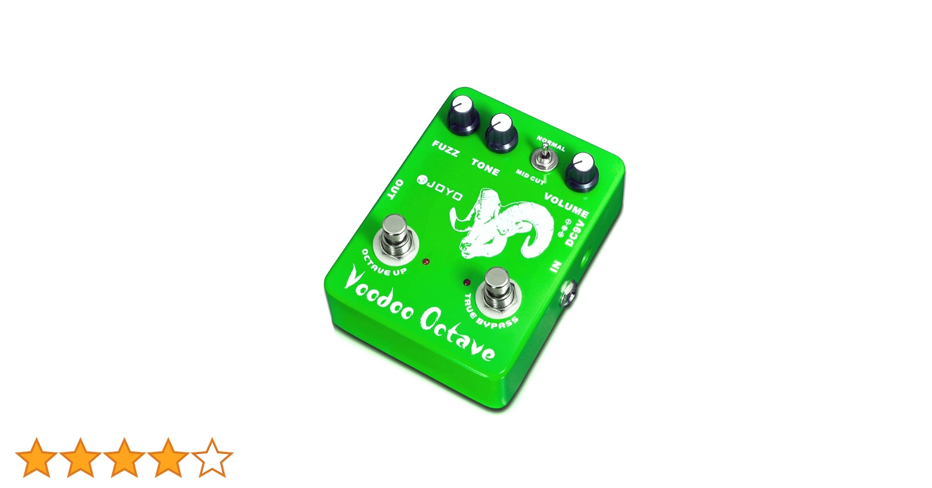 JOYO Octave Fuzz Pedal Germanium Fuzz 60's Rock Effect with 